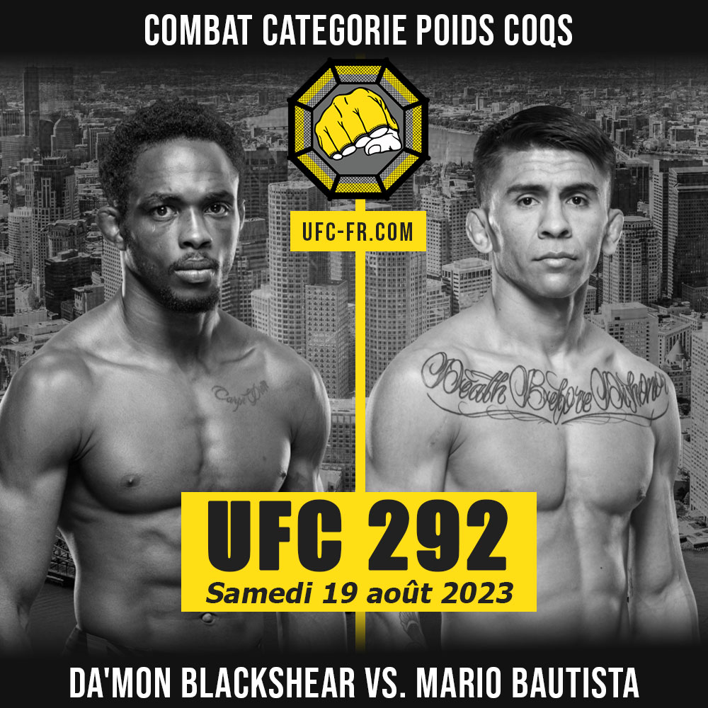 UFC 292 - Da'Mon Blackshear vs Mario Bautista