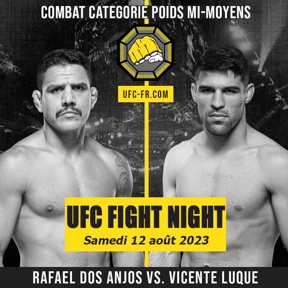 UFC ON ESPN 51 - Rafael dos Anjos vs Vicente Luque