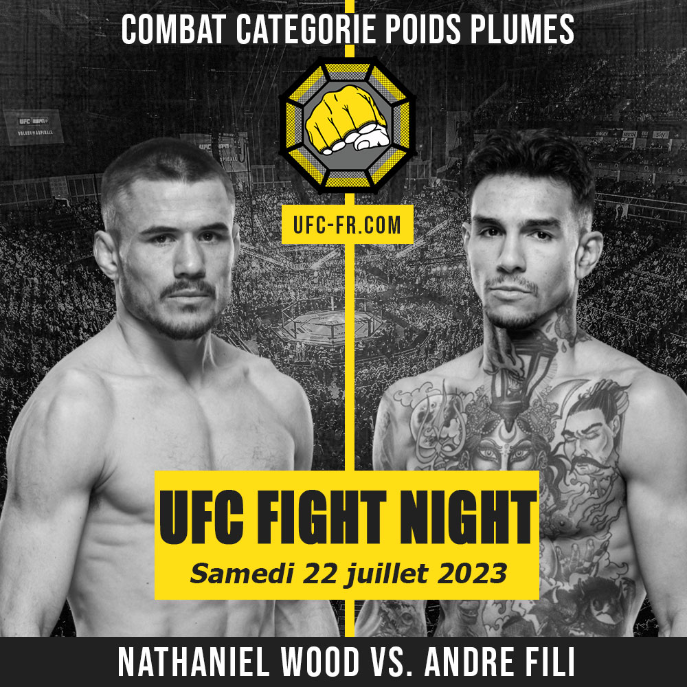 UFC ON ESPN+ 82 - Nathaniel Wood vs Andre Fili