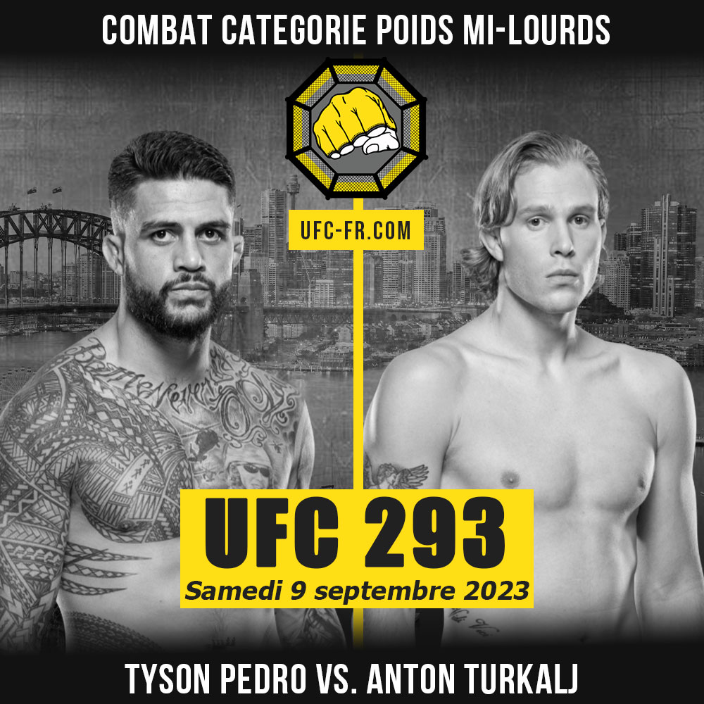 UFC 293 - Tyson Pedro vs Anton Turkalj