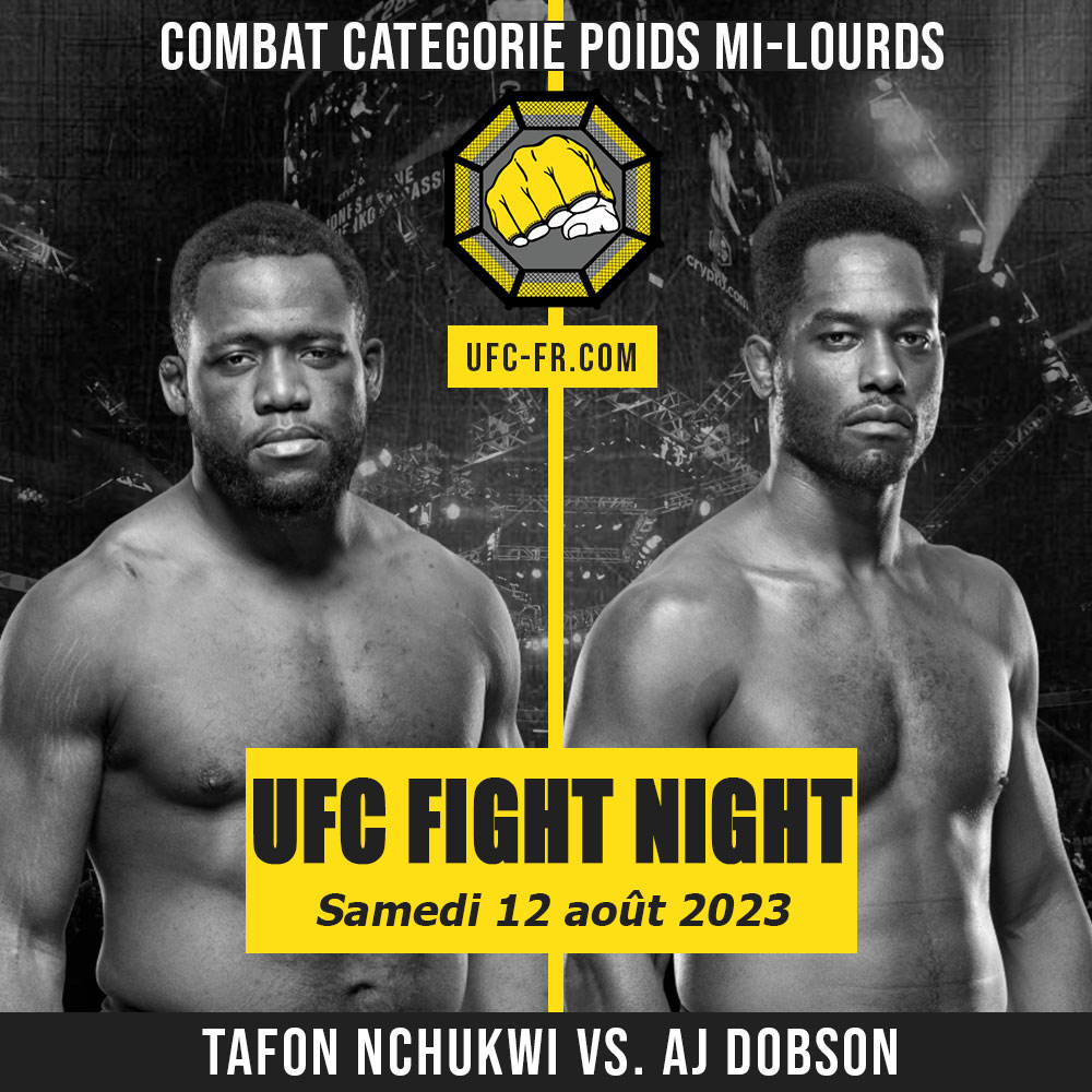 UFC ON ESPN 51 - Tafon Nchukwi vs AJ Dobson