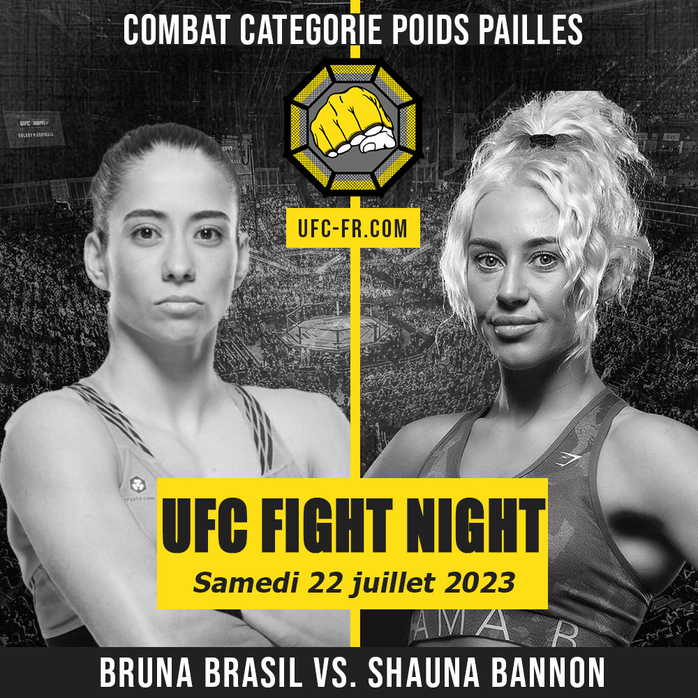 UFC ON ESPN+ 82 - Bruna Brasil vs Shauna Bannon