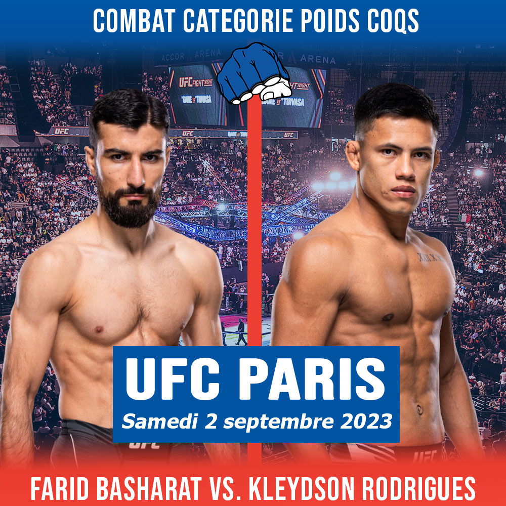 UFC PARIS - Farid Basharat vs Kleydson Rodrigues