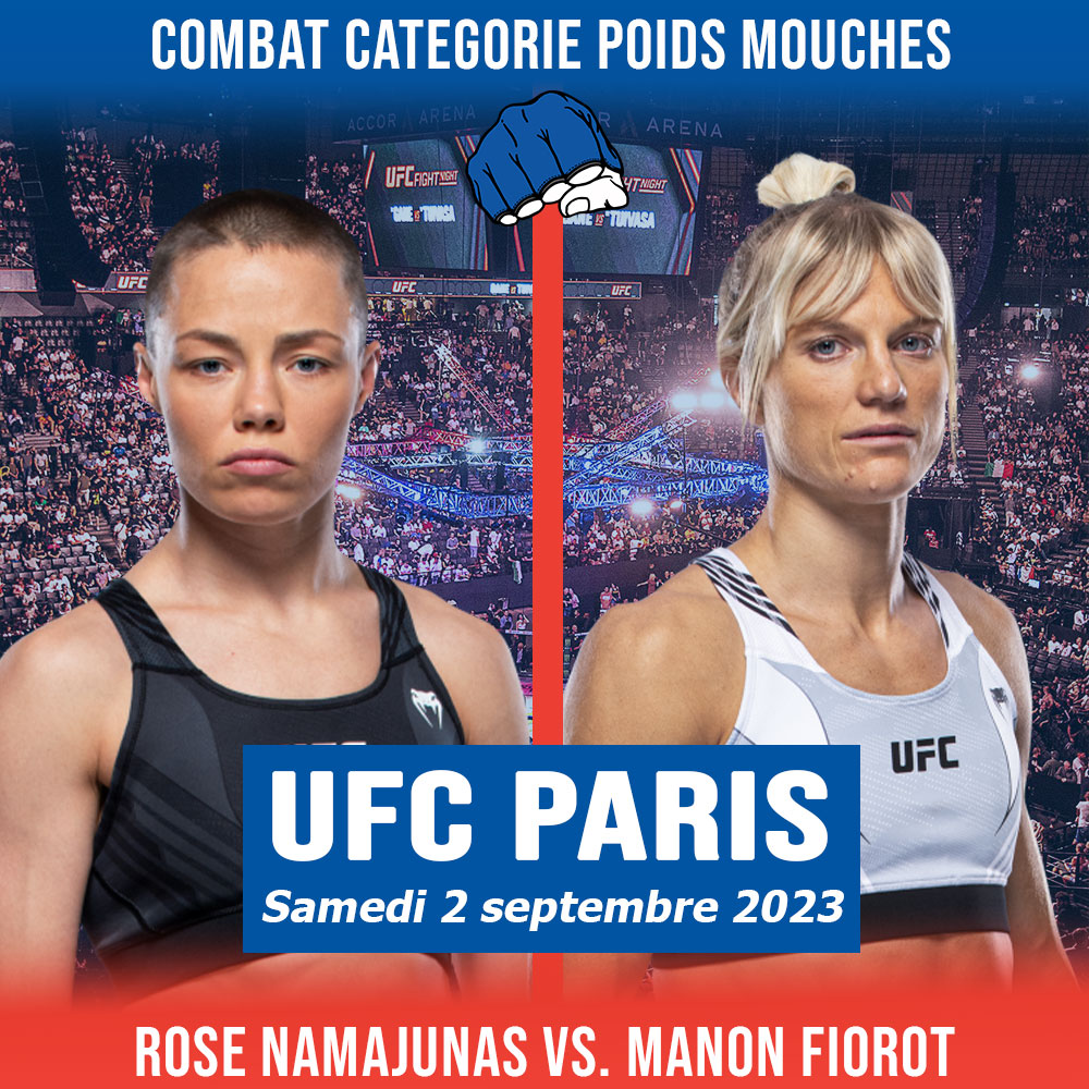UFC PARIS - Rose Namajunas vs Manon Fiorot
