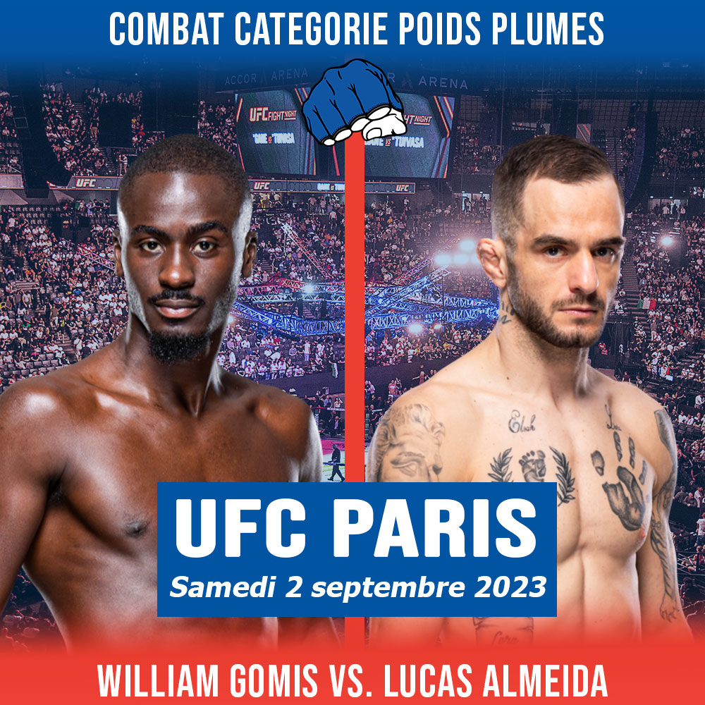 UFC PARIS - William Gomis vs Lucas Almeida