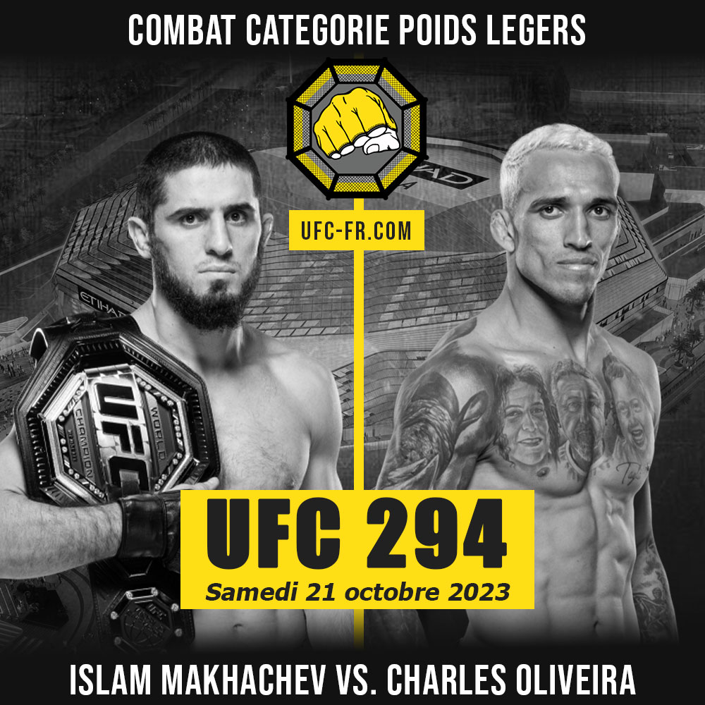 UFC 294 - Islam Makhachev vs Charles Oliveira