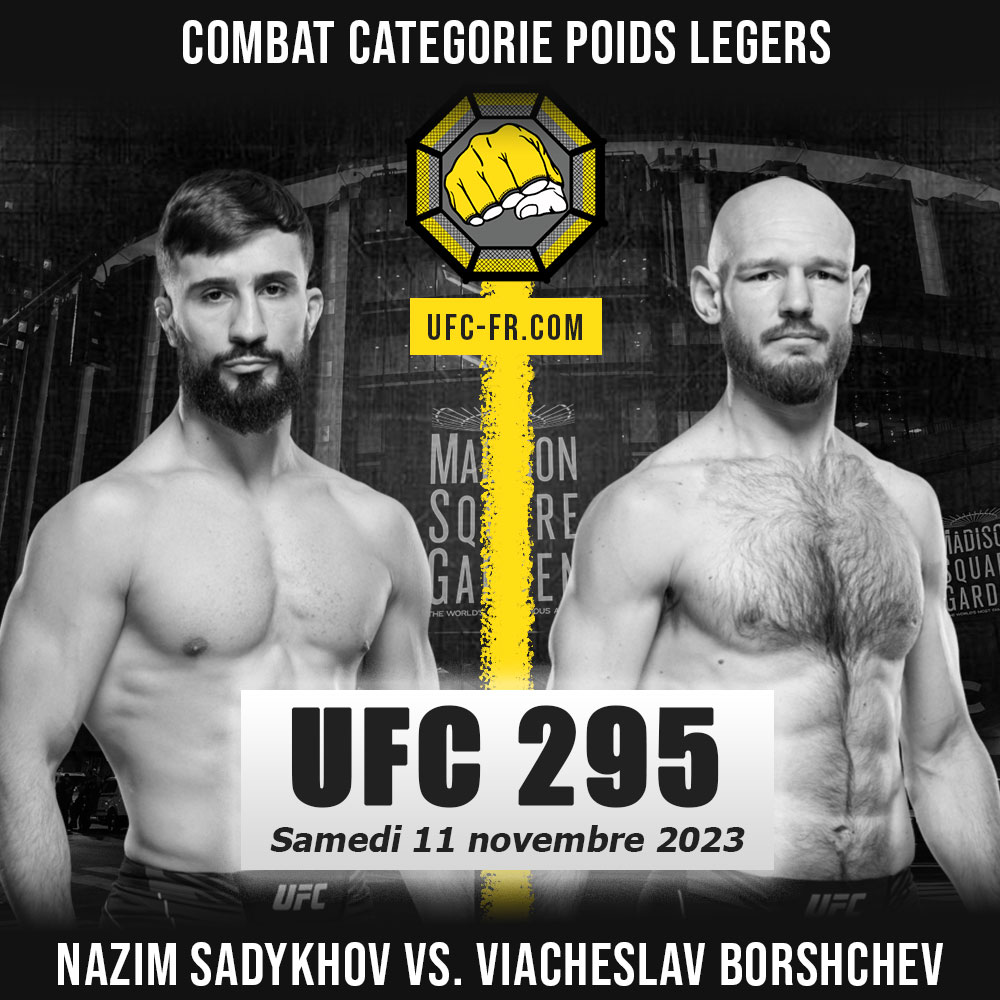 UFC 295 - Nazim Sadykhov vs Viacheslav Borshchev