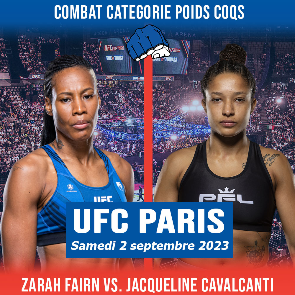 UFC PARIS - Zarah Fairn vs Jacqueline Cavalcanti