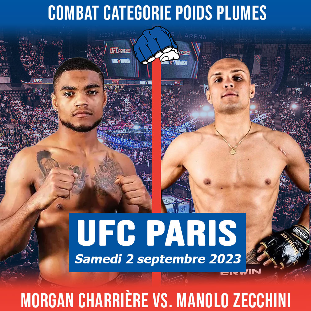 UFC PARIS - Morgan Charrière vs Manolo Zecchini