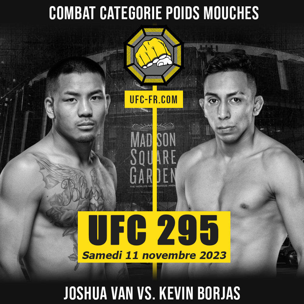 UFC 295 - Joshua Van vs Kevin Borjas