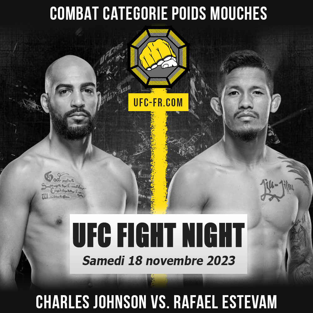 UFC on ESPN+ 90 - Charles Johnson vs Rafael Estevam