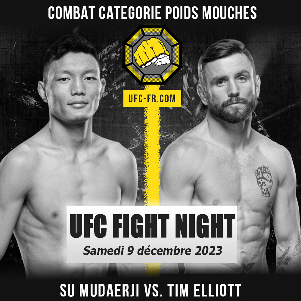 UFC ON ESPN+ 91 - Su Mudaerji vs Tim Elliott