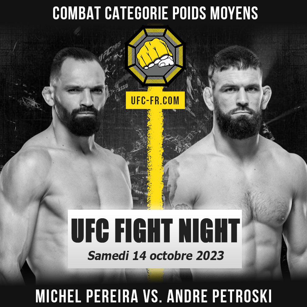 UFC ON ESPN+ 88 - Michel Pereira vs Andre Petroski