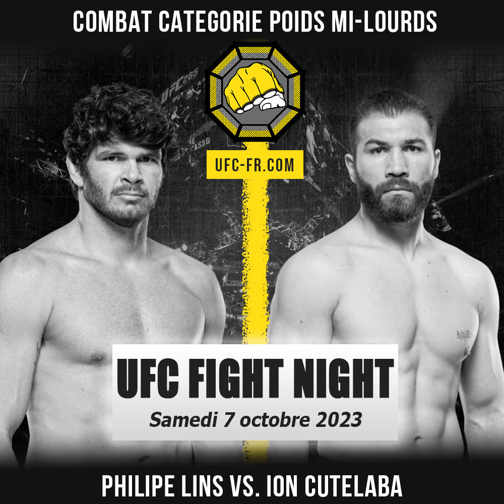 UFC ON ESPN+ 87 - Philipe Lins vs Ion Cutelaba