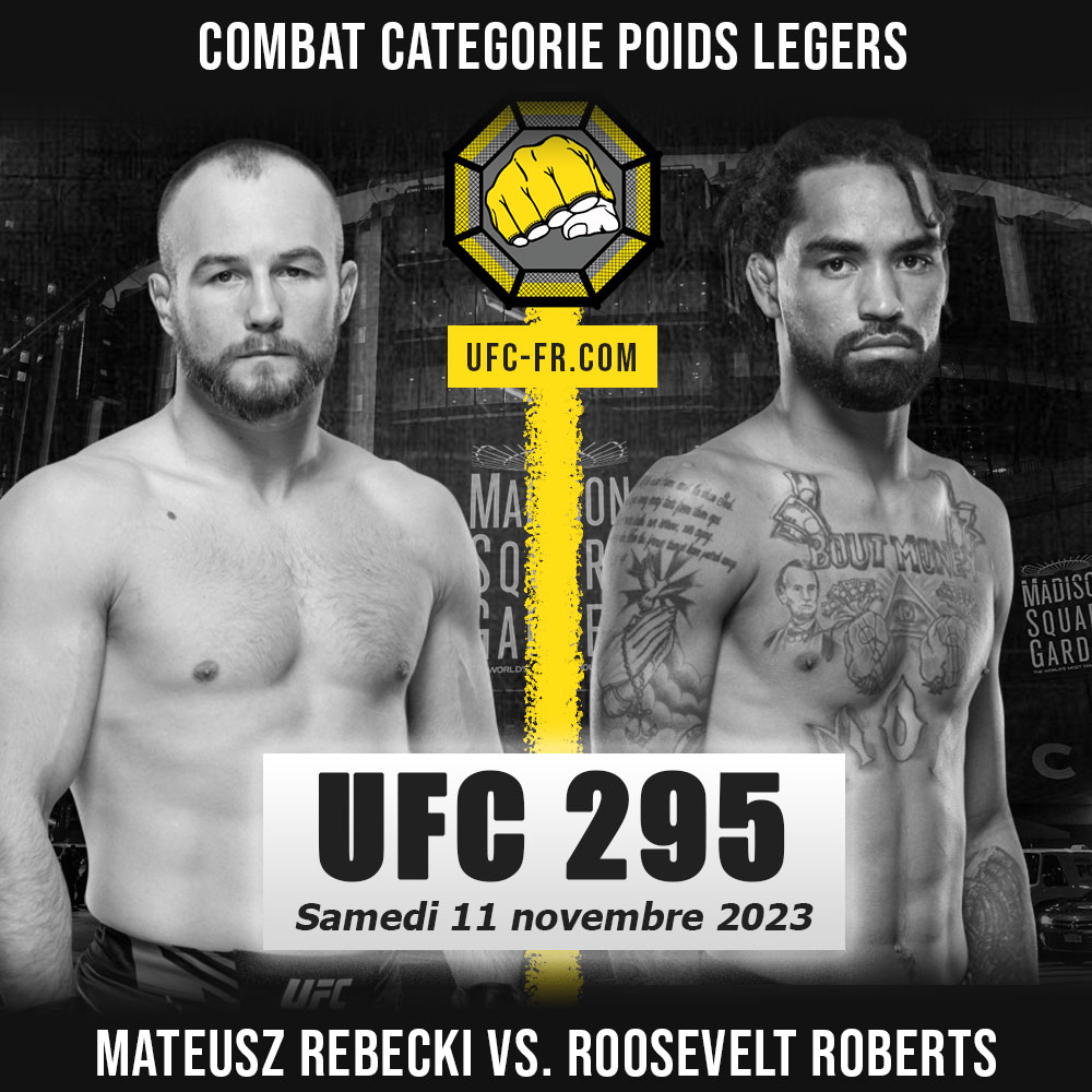 UFC 295 - Mateusz Rebecki vs Roosevelt Roberts