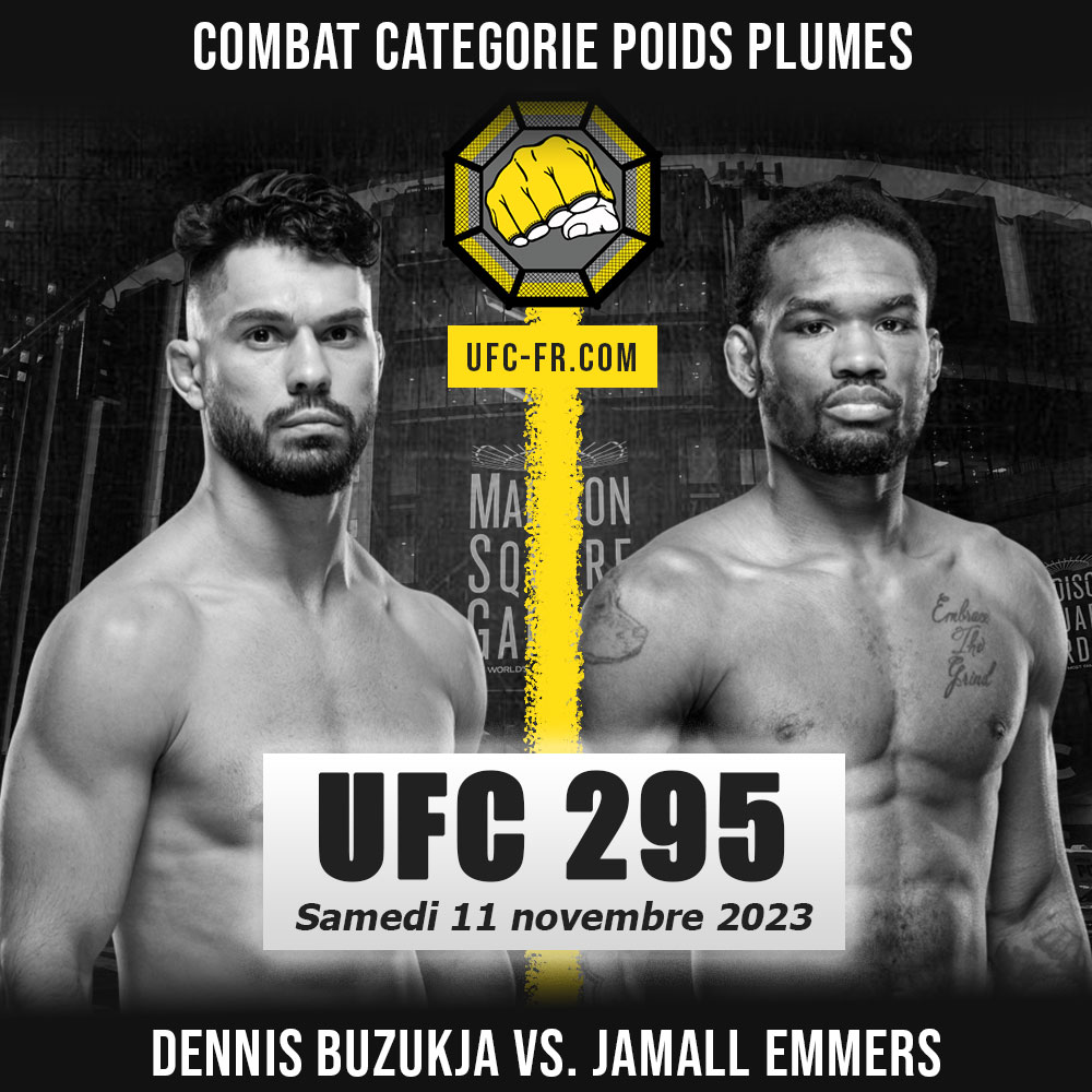 UFC 295 - Dennis Buzukja vs Jamall Emmers