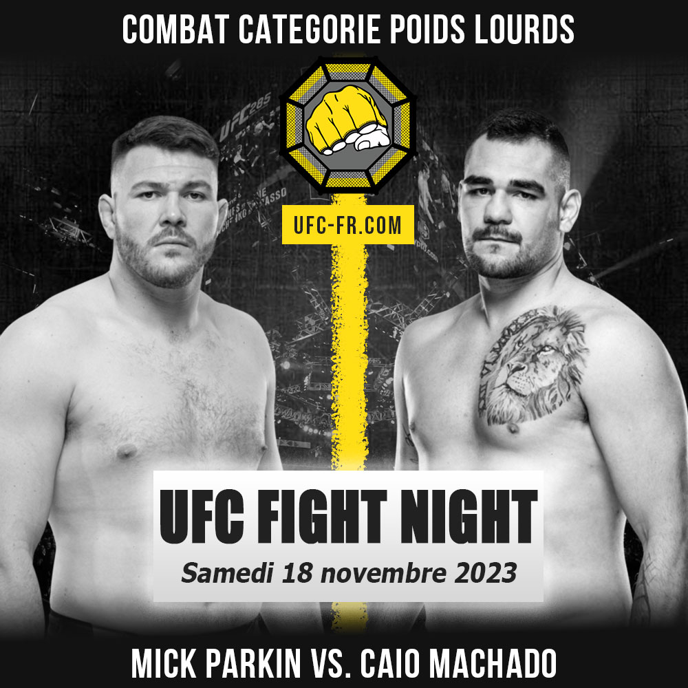 UFC on ESPN+ 90 - Mick Parkin vs Caio Machado