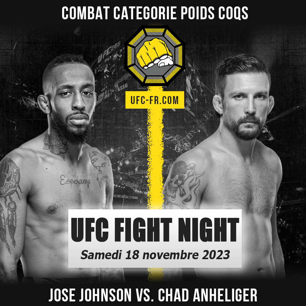 UFC on ESPN+ 90 - Jose Johnson vs Chad Anheliger