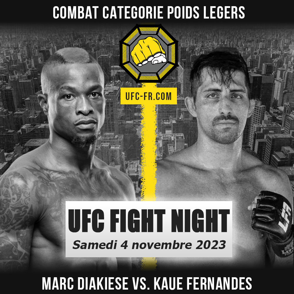 UFC on ESPN+ 89 - Marc Diakiese vs Kaue Fernandes