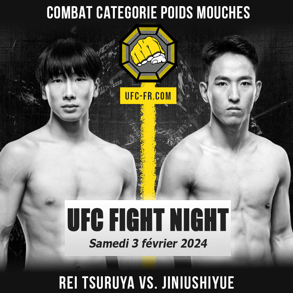 Combat Categorie - Poids Mouches : Rei Tsuruya vs. Jiniushiyue - UFC ON ESPN+ 93 - DOLIDZE VS. IMAVOV
