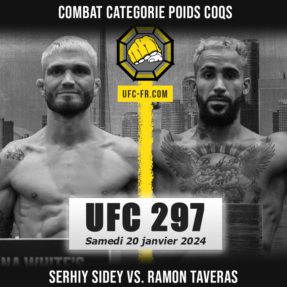 UFC 297 - Serhiy Sidey vs Ramon Taveras