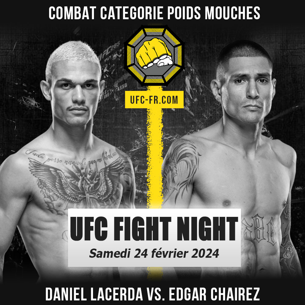 UFC ON ESPN+ 95 - Daniel Lacerda vs Edgar Chairez
