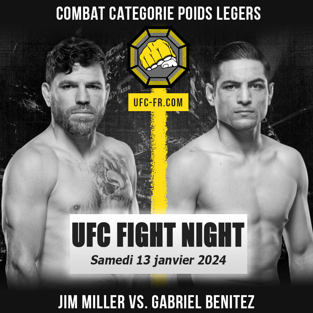 UFC ON ESPN+ 92 - Jim Miller vs Gabriel Benitez