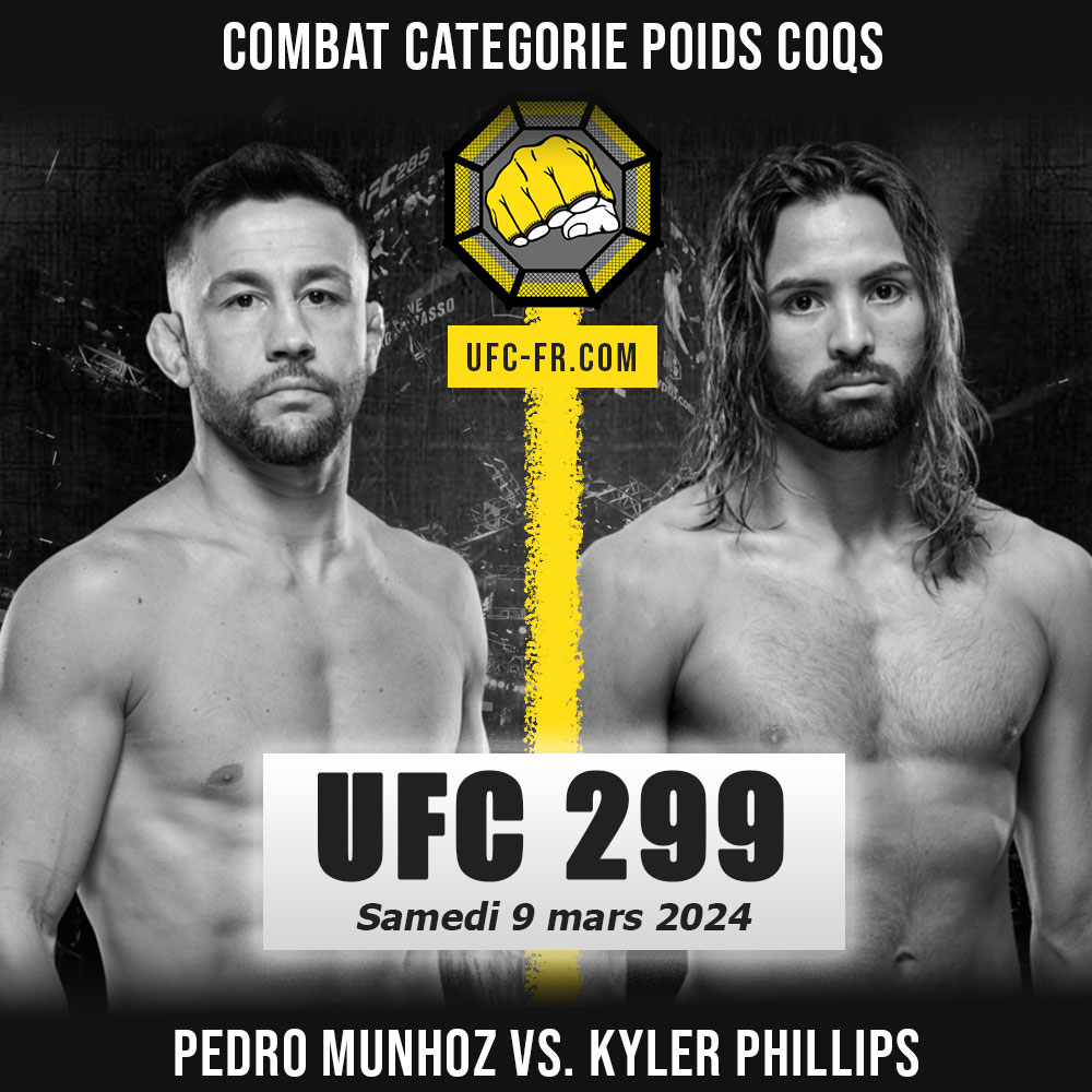 UFC 299 - Pedro Munhoz vs Kyler Phillips