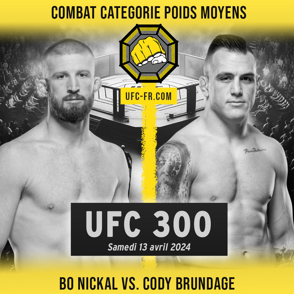 UFC 300 - Bo Nickal vs Cody Brundage