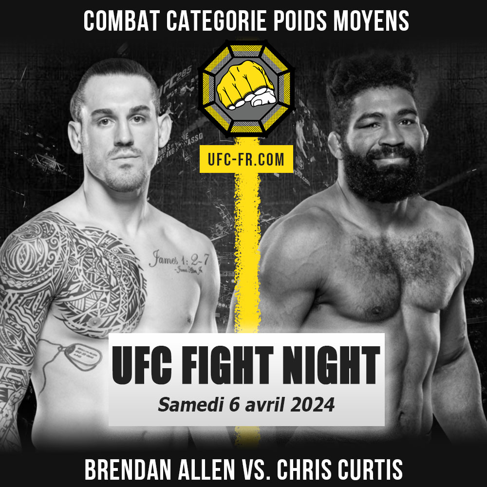 UFC ON ESPN+ 98 - Brendan Allen vs Chris Curtis