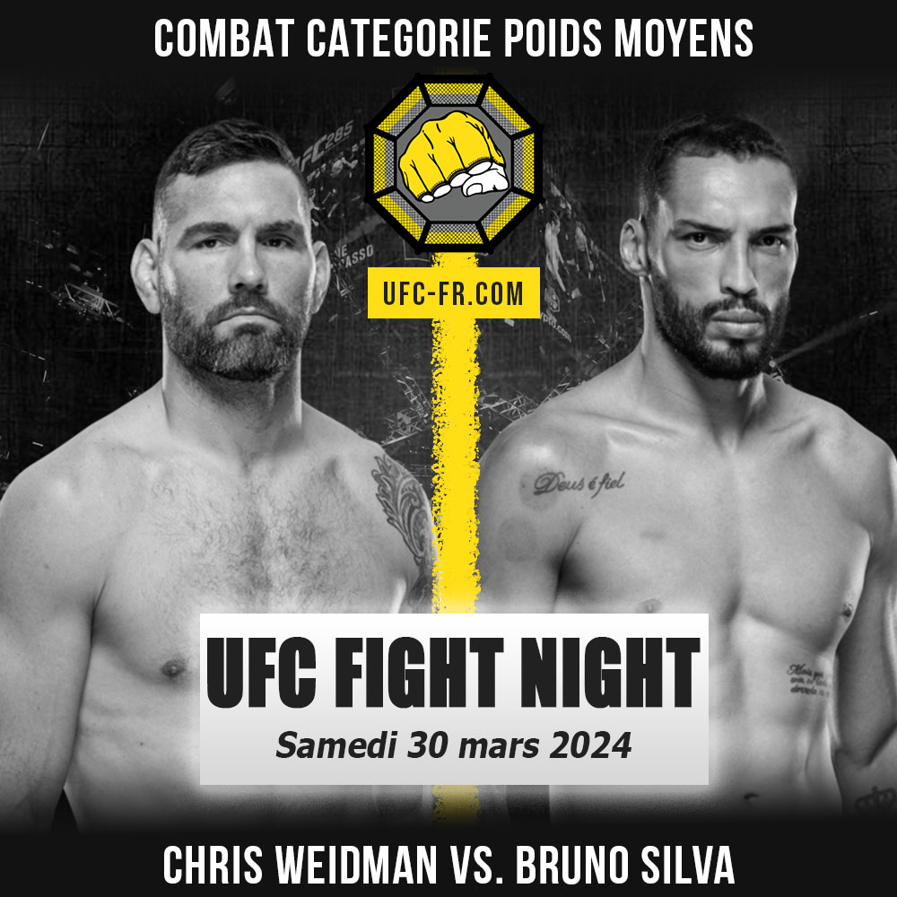 UFC ON ESPN 54 - Chris Weidman vs Bruno Silva