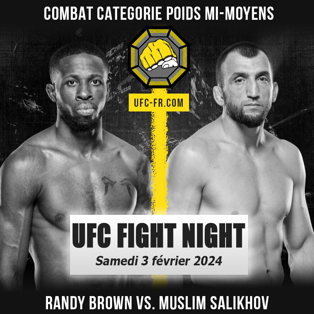 UFC ON ESPN+ 93 - Randy Brown vs Muslim Salikhov