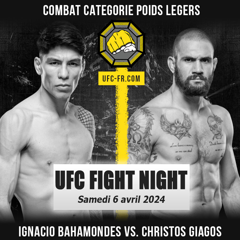 UFC ON ESPN+ 98 - Ignacio Bahamondes vs Christos Giagos