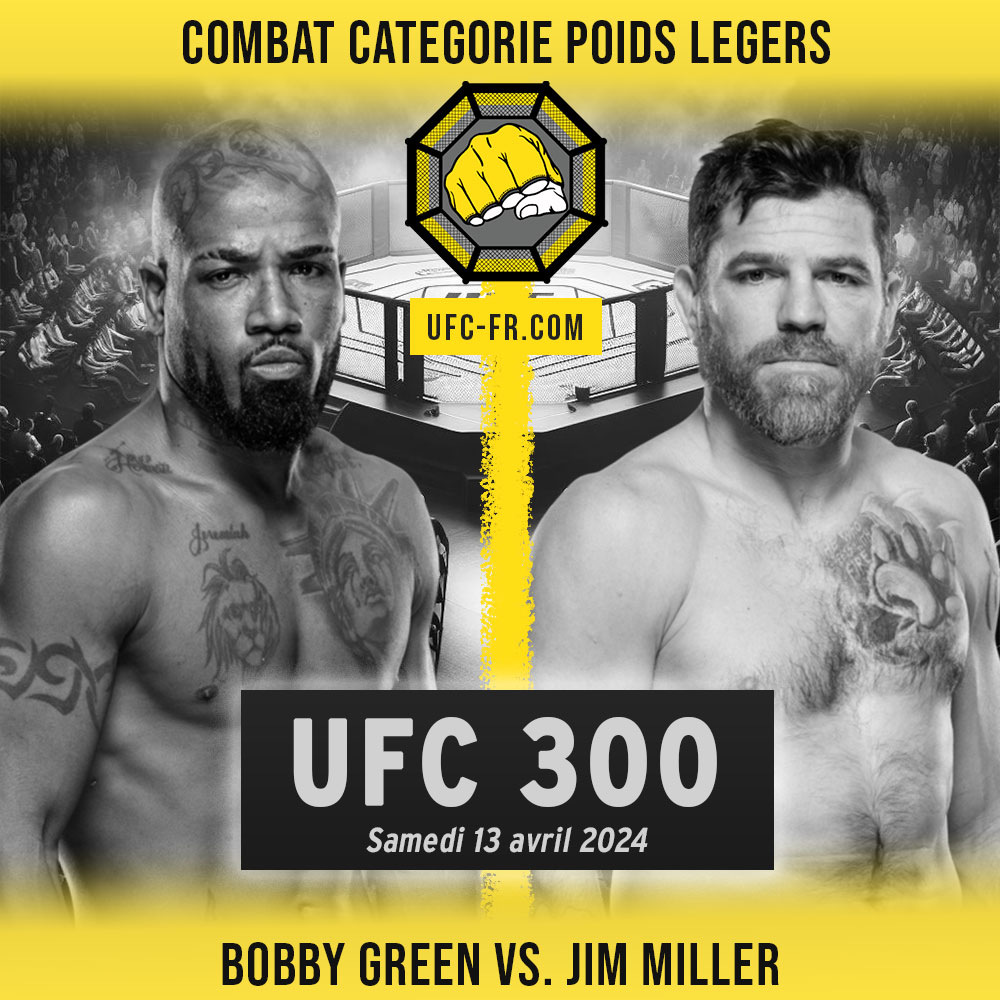 UFC 300 - Bobby Green vs Jim Miller
