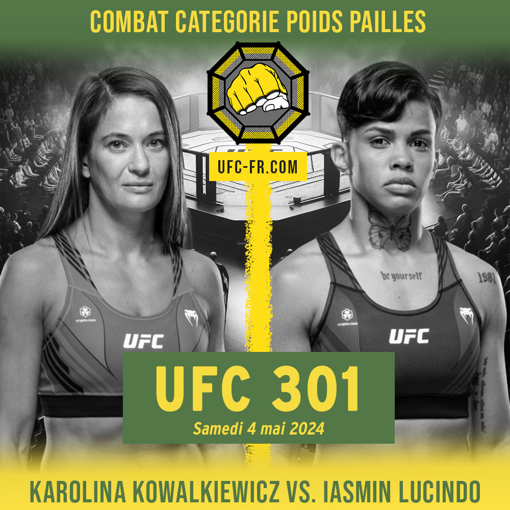 UFC 301 - Karolina Kowalkiewicz vs Iasmin Lucindo