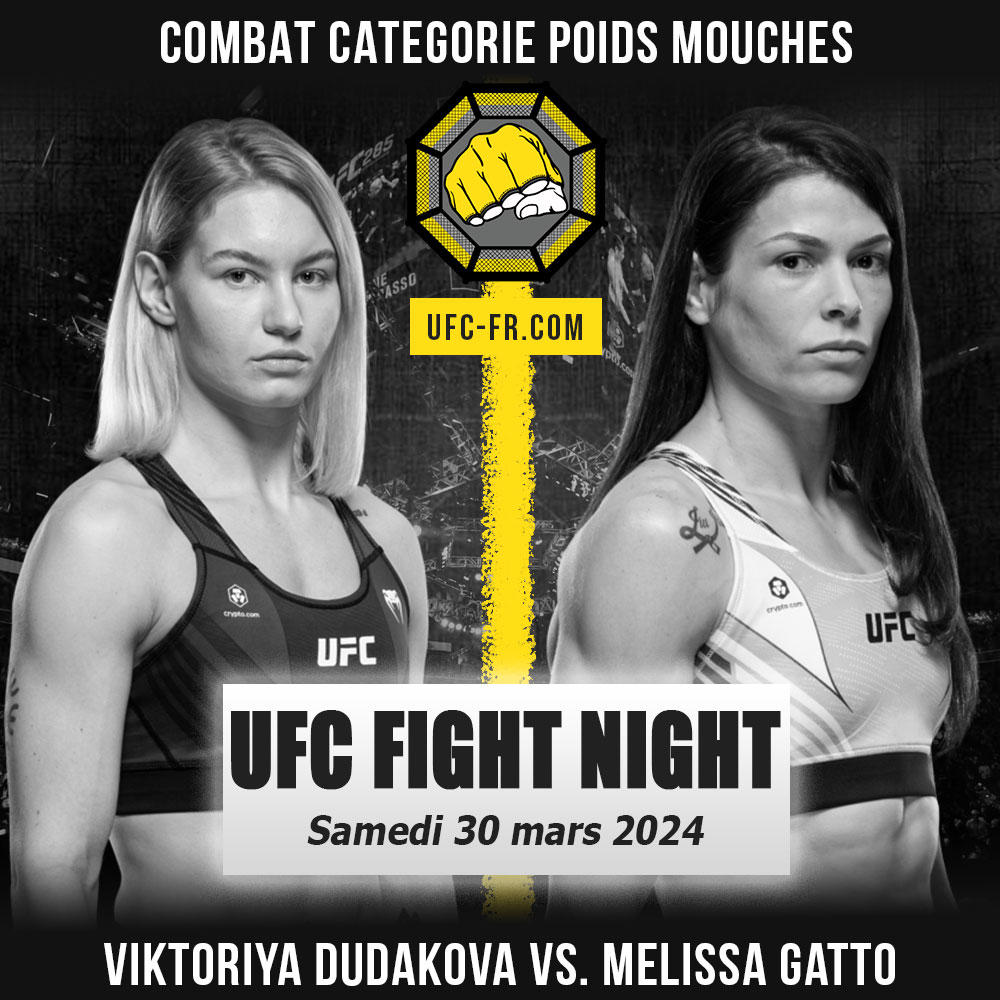 UFC ON ESPN 54 - Victoria Dudakova vs Melissa Gatto