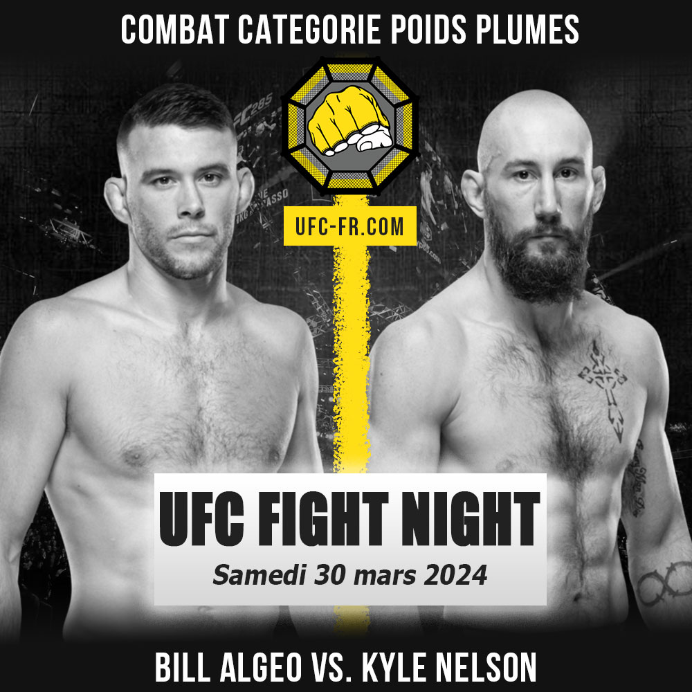 UFC ON ESPN 54 - Bill Algeo vs Kyle Nelson