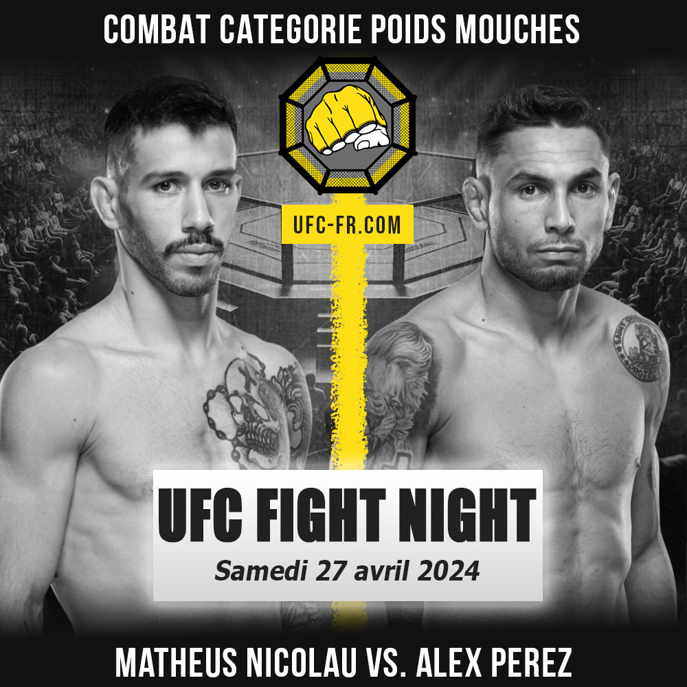 UFC ON ESPN 55 - Matheus Nicolau vs Alex Perez