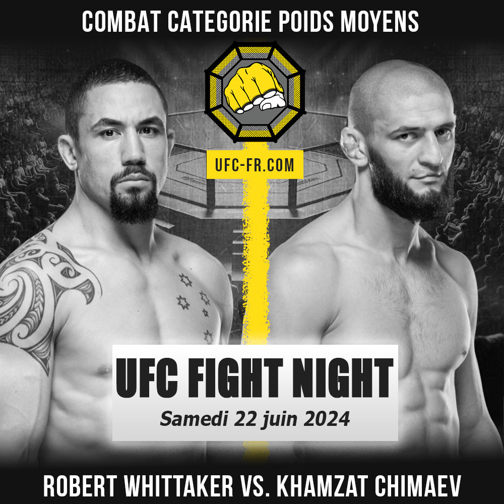 UFC ON ABC 6 - Robert Whittaker vs Khamzat Chimaev