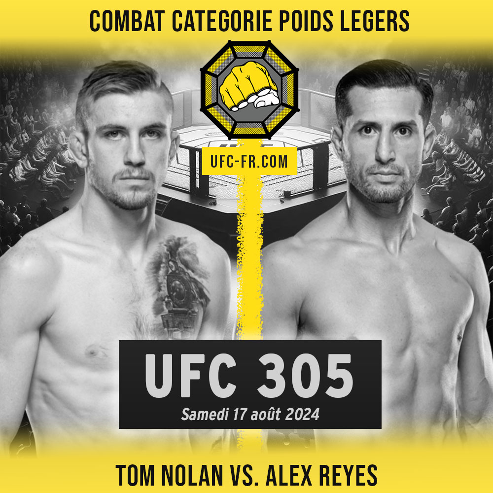 UFC 305 - Tom Nolan vs Alex Reyes