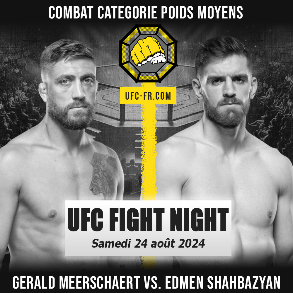 UFC ON ESPN 62 - Gerald Meerschaert vs Edmen Shahbazyan