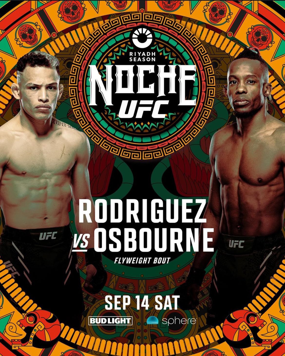 UFC 306 - Ronaldo Rodriguez vs Ode Osbourne