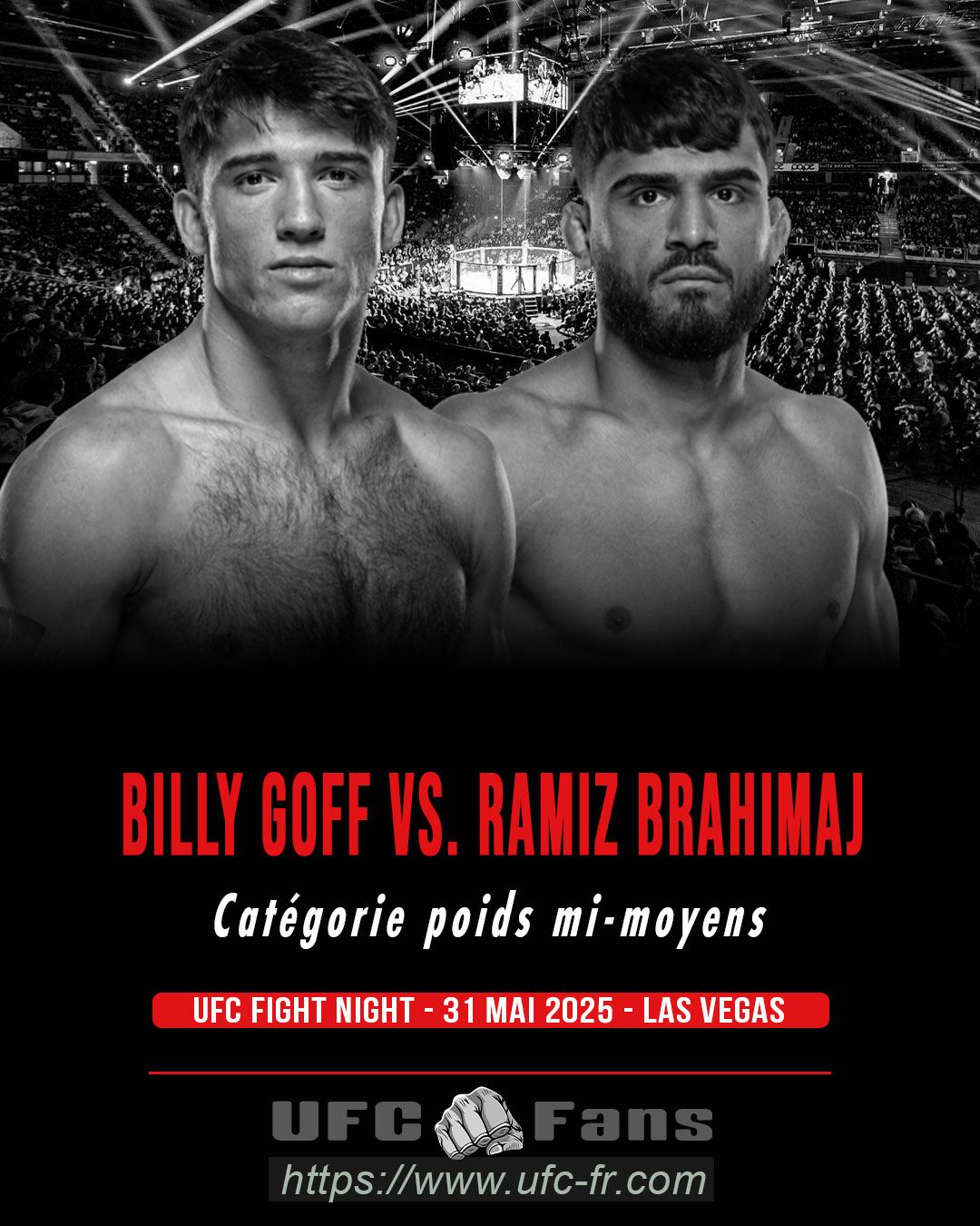 UFC ON ESPN 68 - Billy Goff vs Ramiz Brahimaj