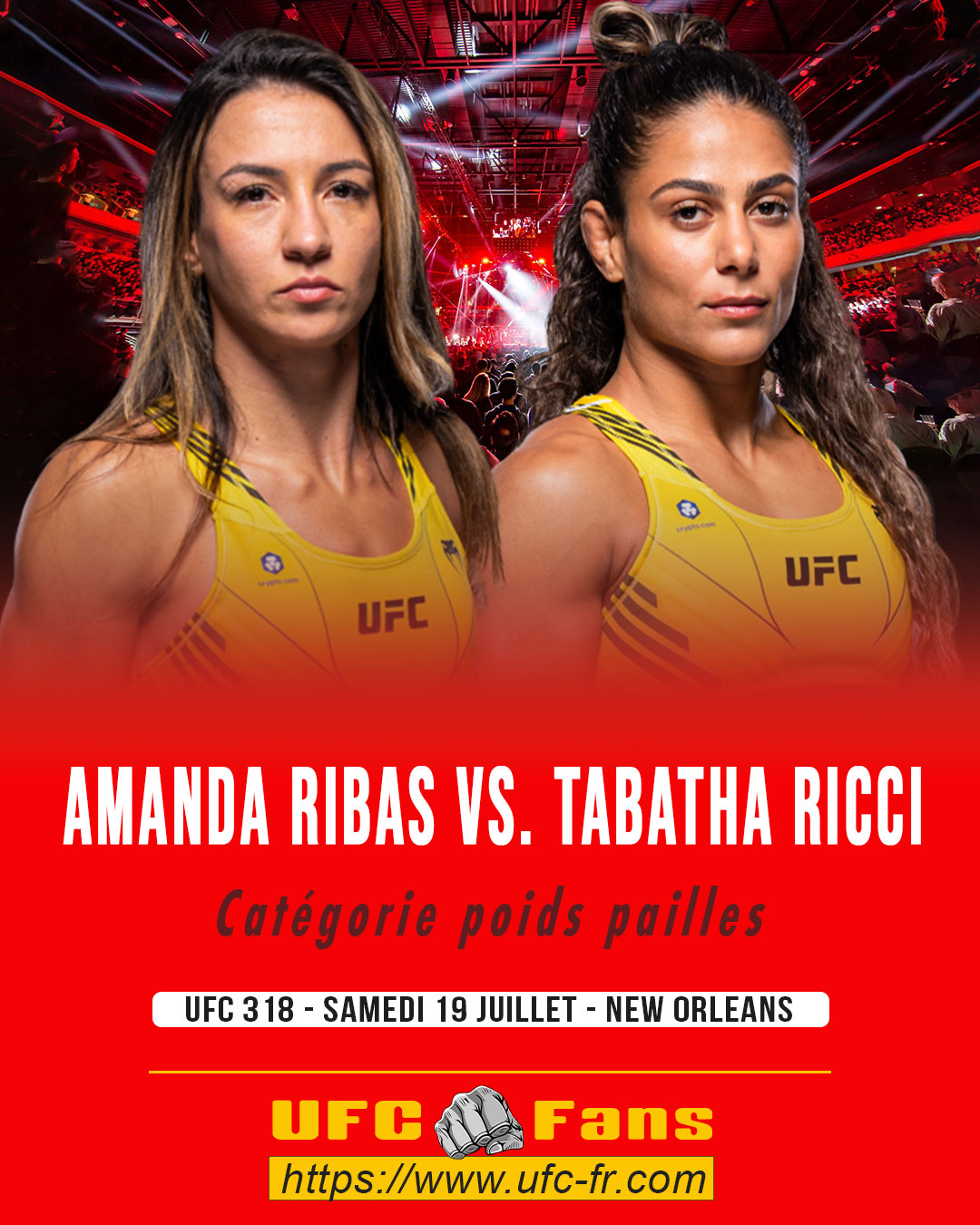 UFC 318 - Amanda Ribas vs Tabatha Ricci