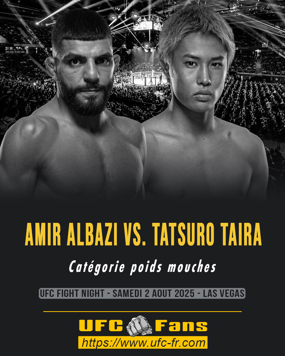 UFC FIGHT NIGHT - Amir Albazi vs Tatsuro Taira