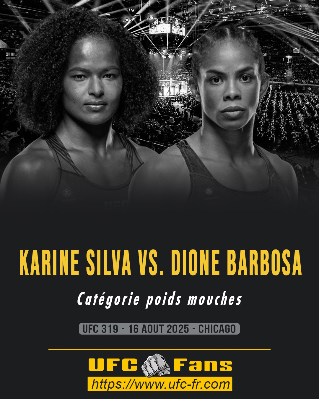 UFC 319 - Karine Silva vs Dione Barbosa