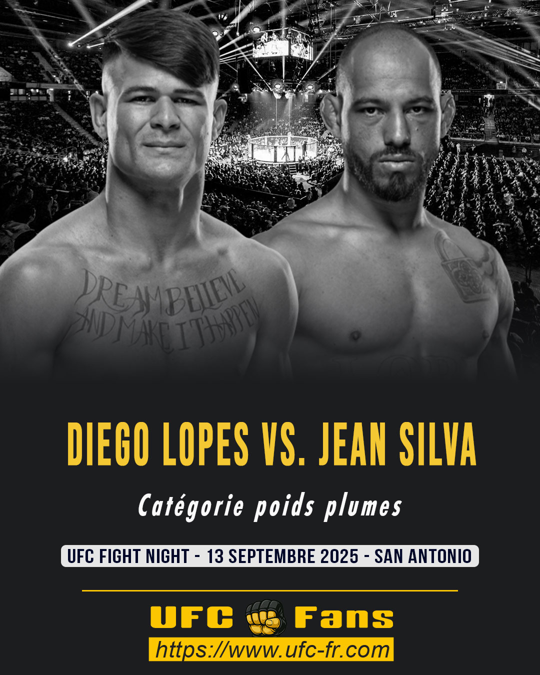UFC FIGHT NIGHT - Diego Lopes vs Jean Silva