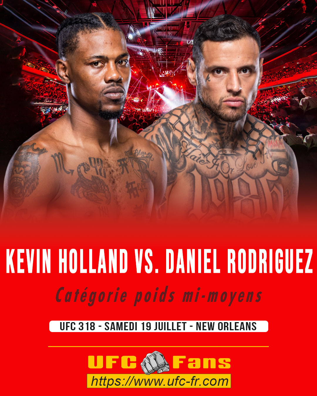 UFC 318 - Kevin Holland vs Daniel Rodriguez