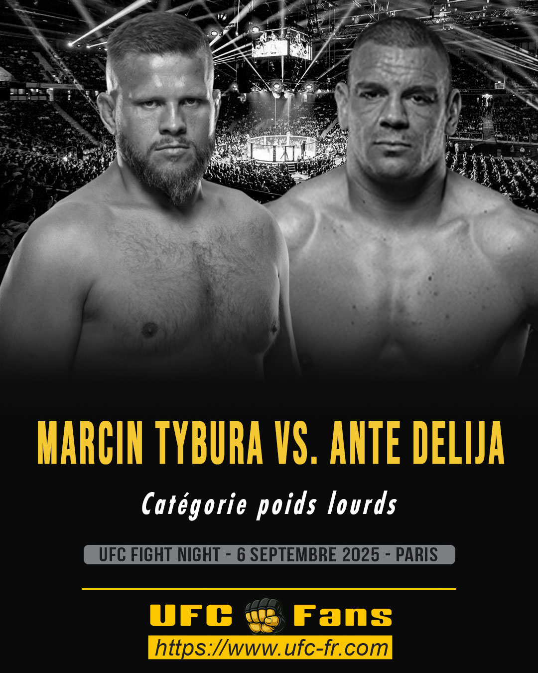 UFC PARIS 4 - Marcin Tybura vs Ante Delija