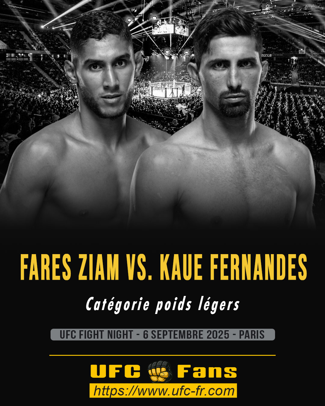 UFC PARIS 4 - Fares Ziam vs Kaue Fernandes